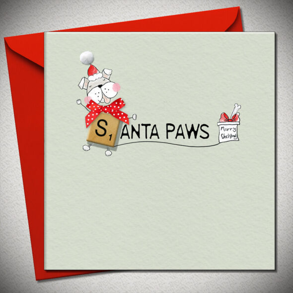 SANTA PAWS Merry Christmas